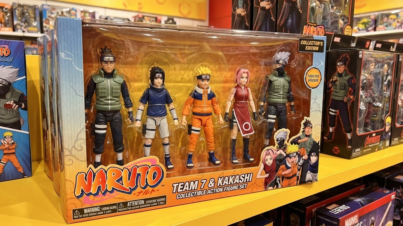 Personalized Action Figure: Retail Shelf Display